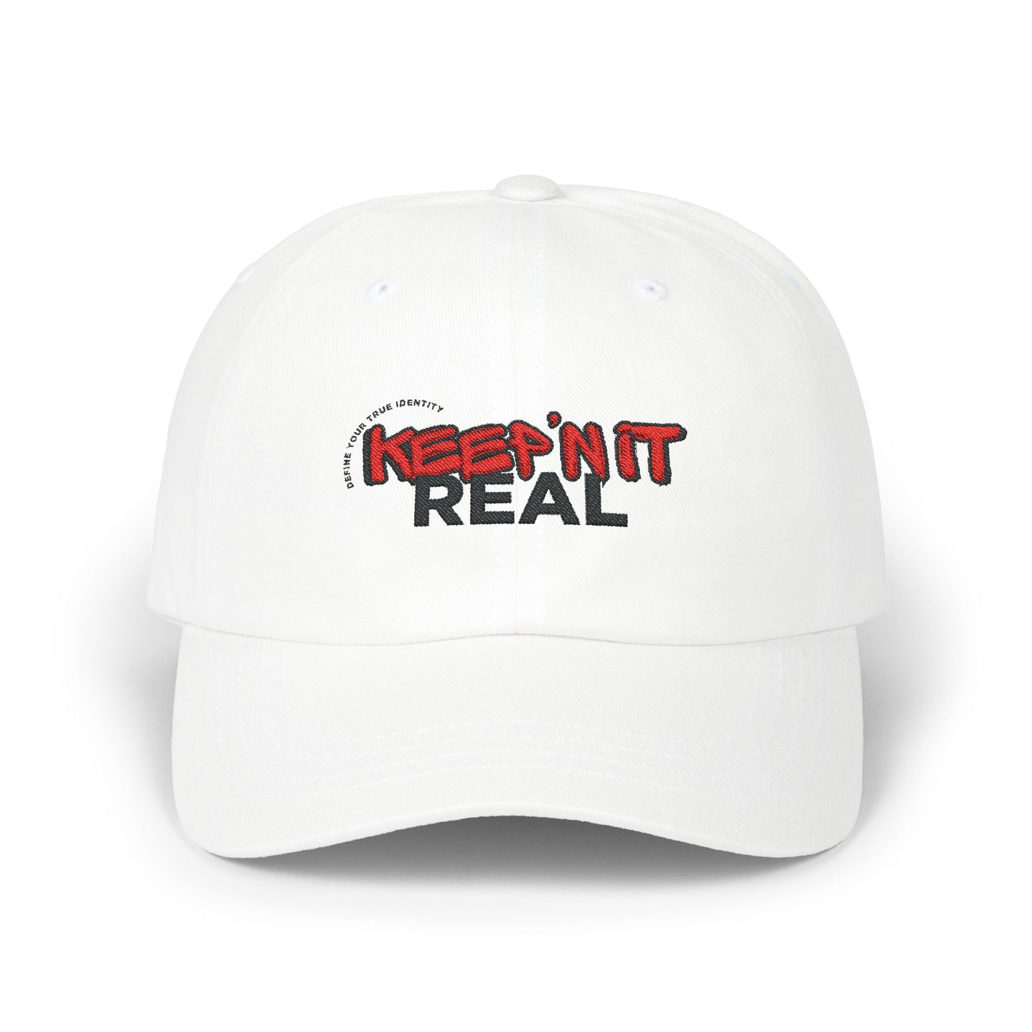Keep It Real Classic Dad Cap - Trendy Pink Hat for Casual Style