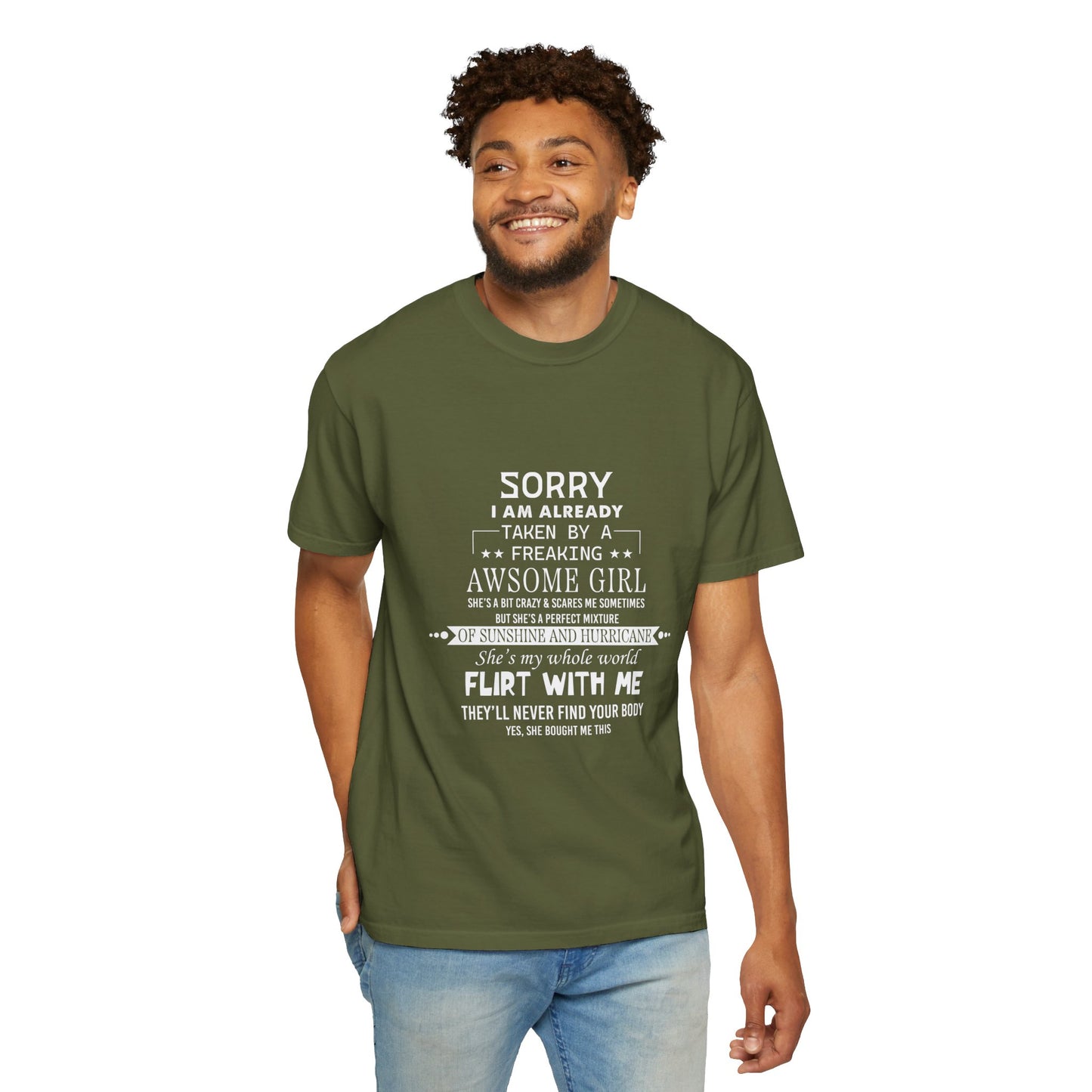 For Bf | Unisex Garment-Dyed T-shirt