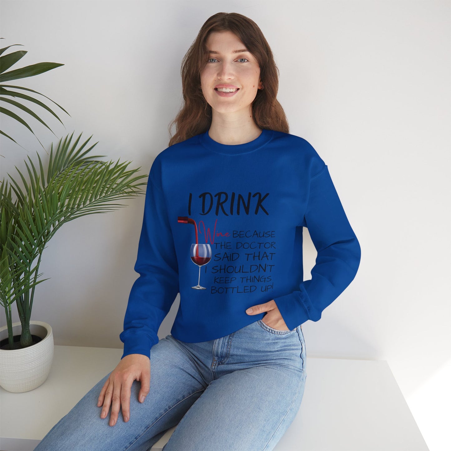 For Wife | Unisex Heavy Blend™ Crewneck Sweatshirt