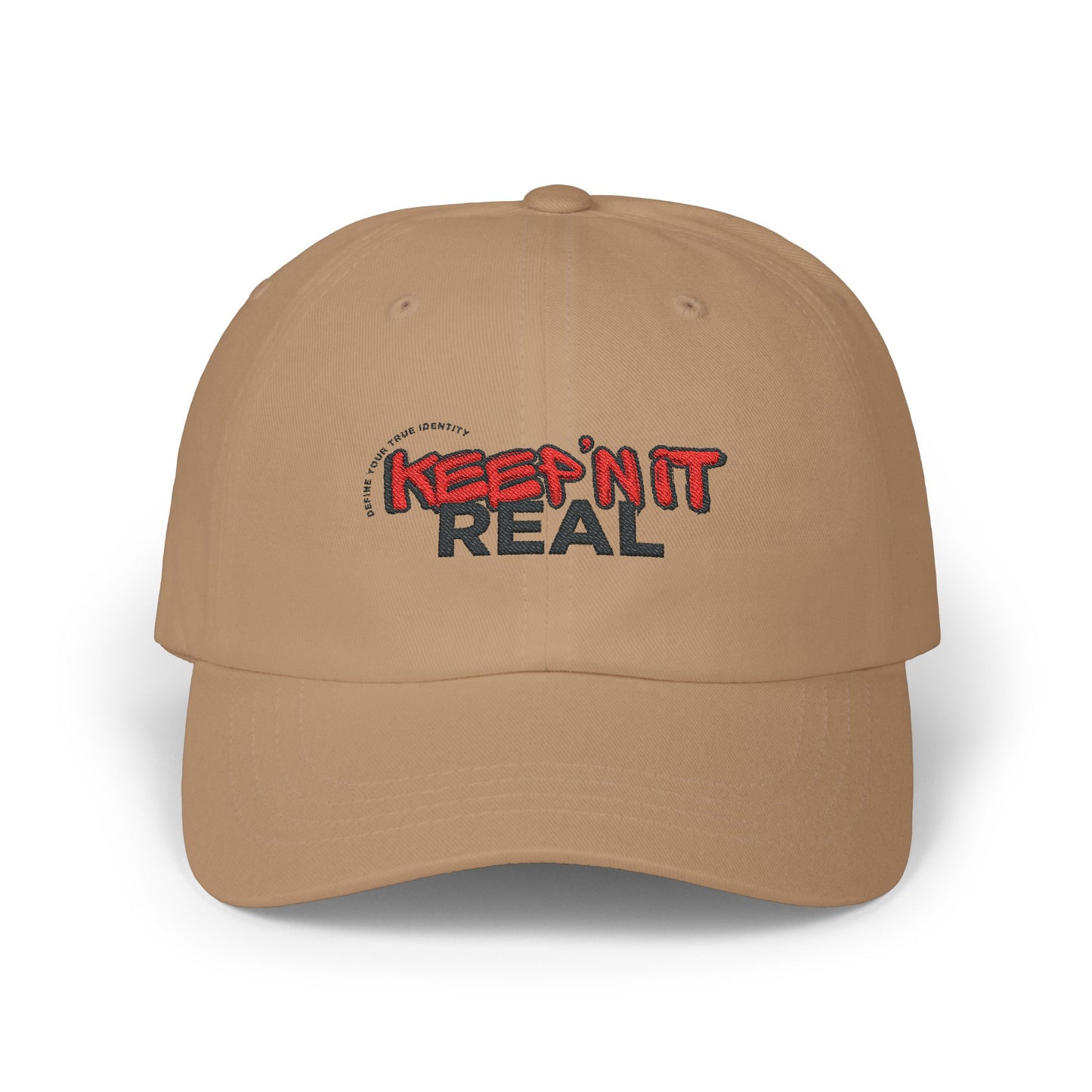 Keep It Real Classic Dad Cap - Trendy Pink Hat for Casual Style