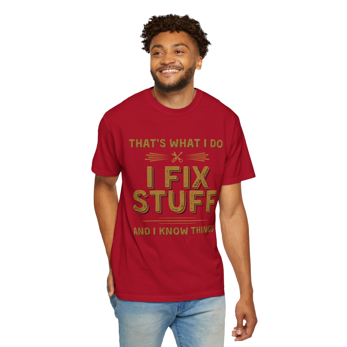 To My Dad | Unisex Garment-Dyed T-shirt