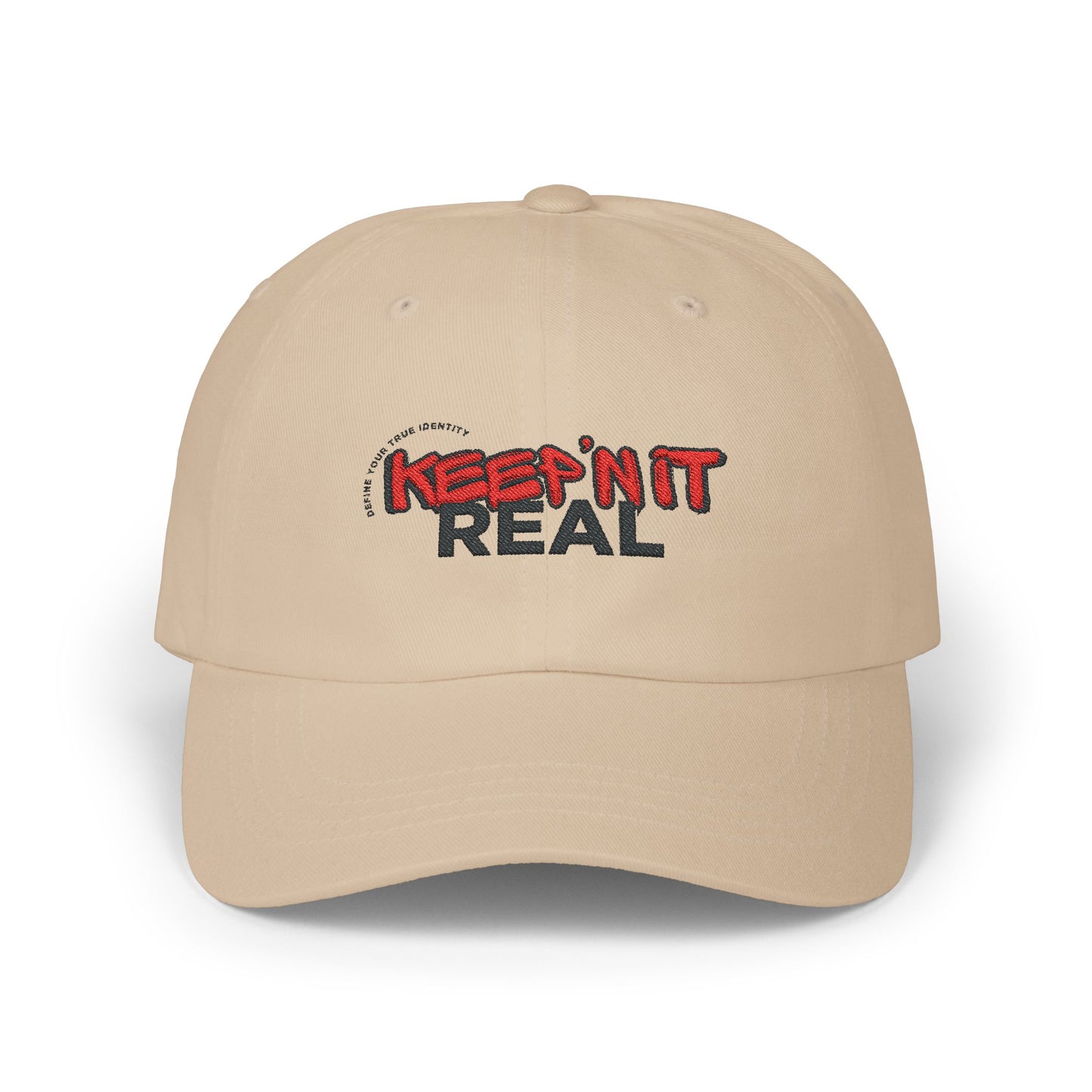 Keep It Real Classic Dad Cap - Trendy Pink Hat for Casual Style