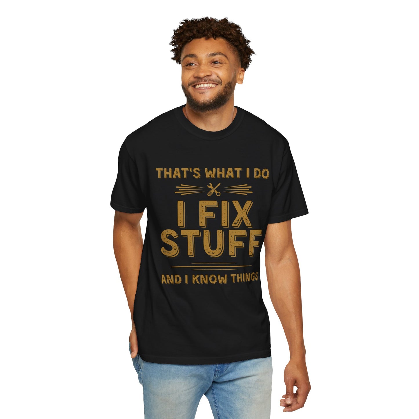 To My Dad | Unisex Garment-Dyed T-shirt