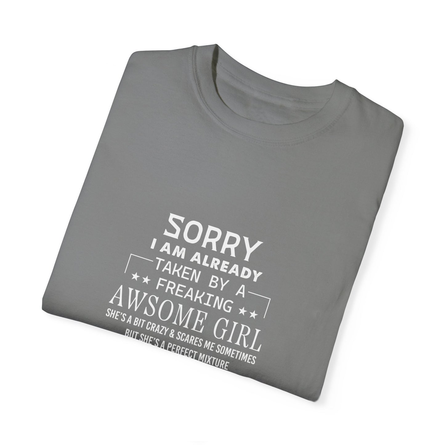 For Bf | Unisex Garment-Dyed T-shirt