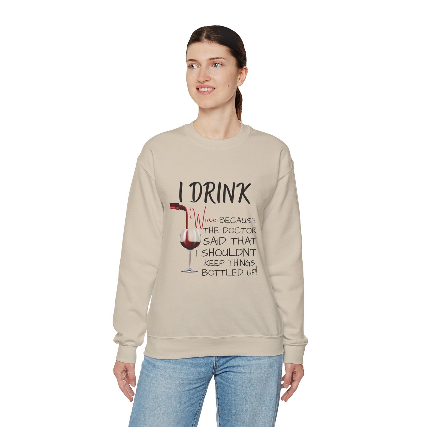 For Wife | Unisex Heavy Blend™ Crewneck Sweatshirt