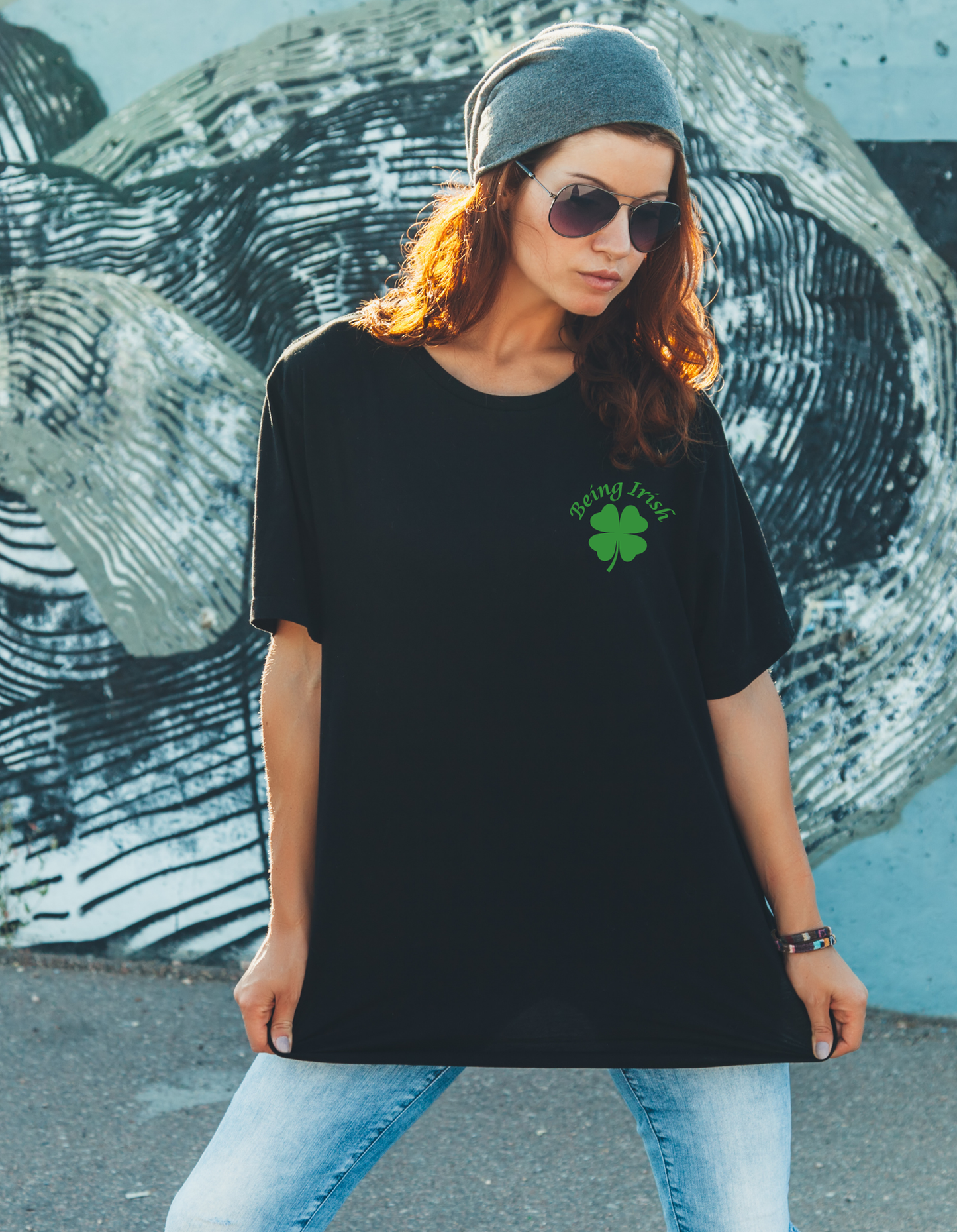 Being Irish T-Shirt.