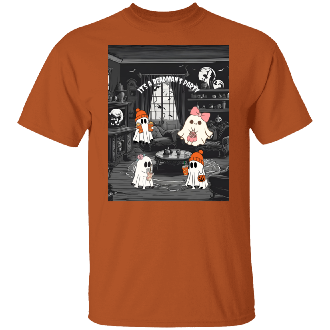 It's A Ghostly Party! - 5.3 oz. T-Shirt