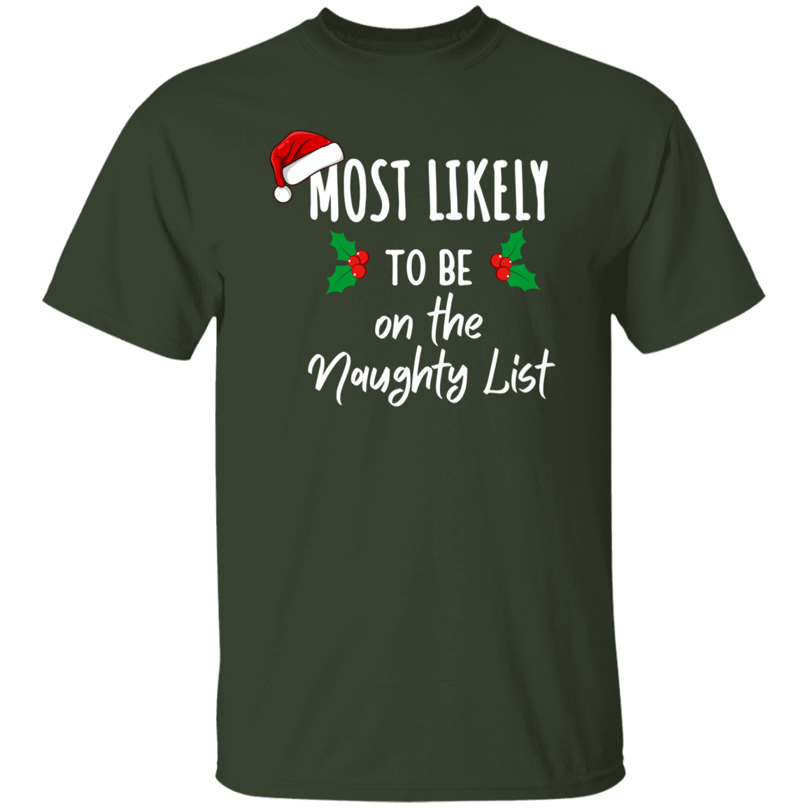 Most Likely to Family Matching Christmas Shirts