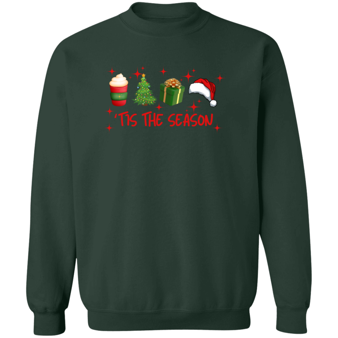 ‘TIS THE SEASON (Christmas Edition) Crewneck Pullover Sweatshirt