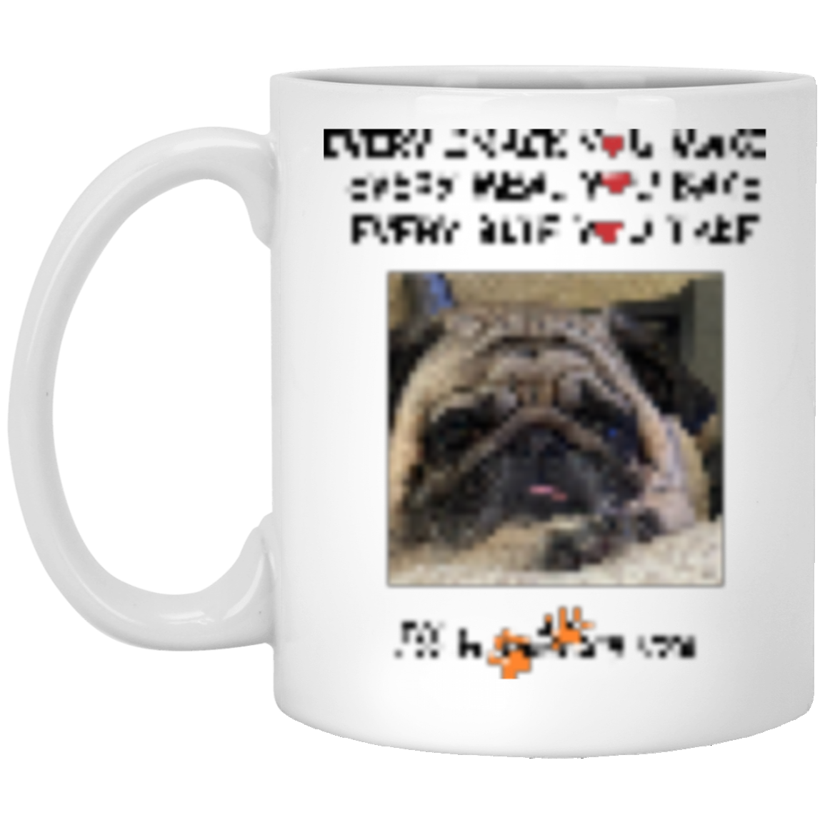 XP8434 11oz White Mug