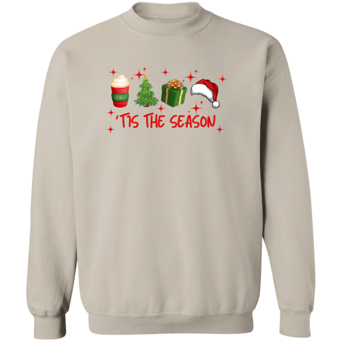 ‘TIS THE SEASON (Christmas Edition) Crewneck Pullover Sweatshirt