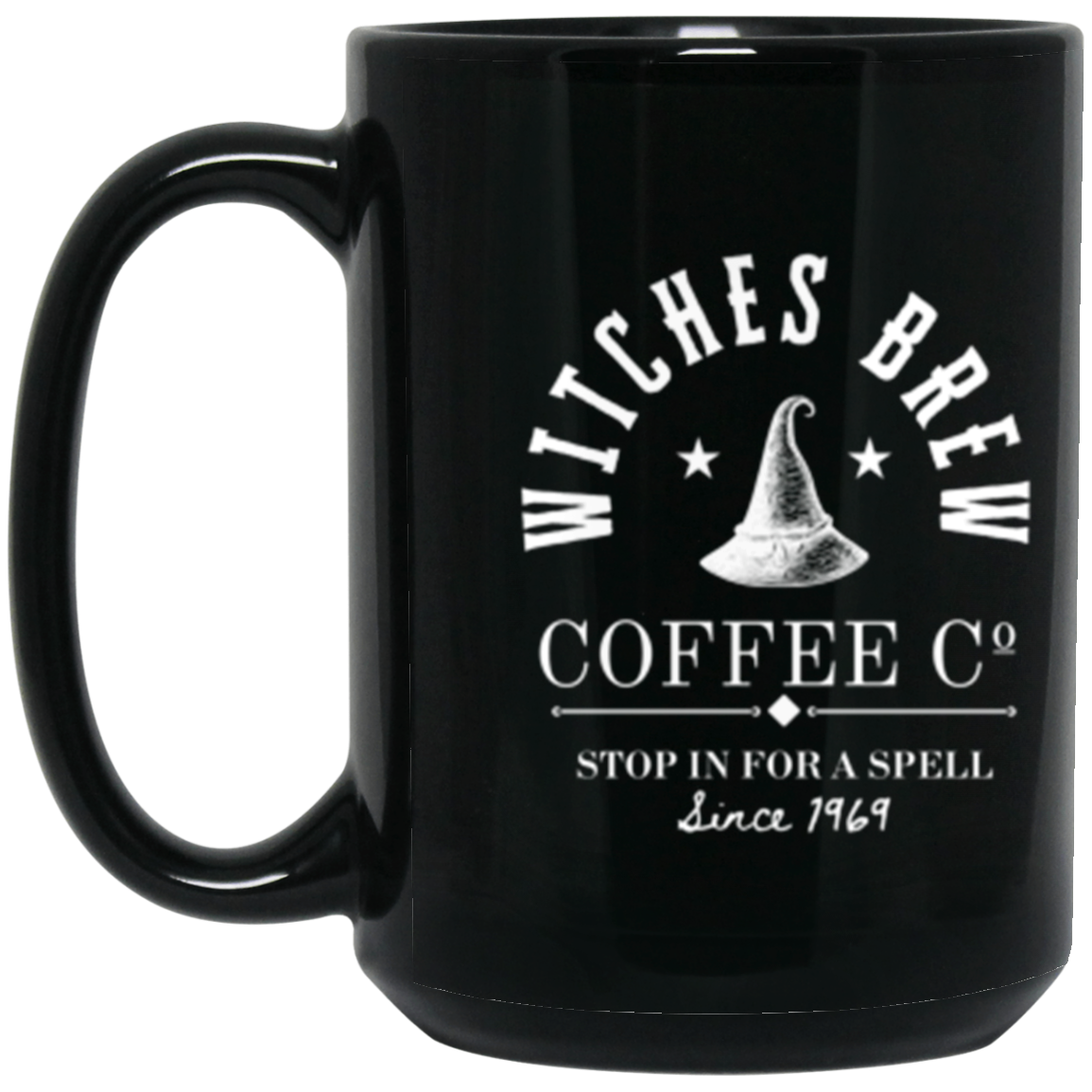 BM15OZ 15oz Black Mug