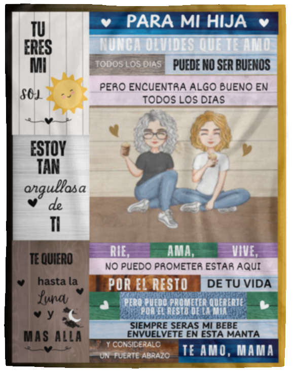 Cobija Para Mi Hija de Mamá