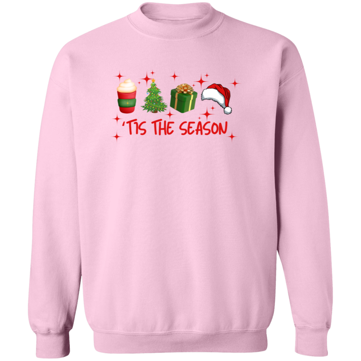‘TIS THE SEASON (Christmas Edition) Crewneck Pullover Sweatshirt