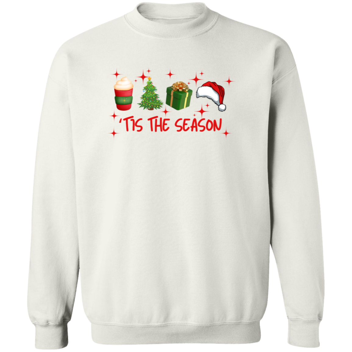 ‘TIS THE SEASON (Christmas Edition) Crewneck Pullover Sweatshirt