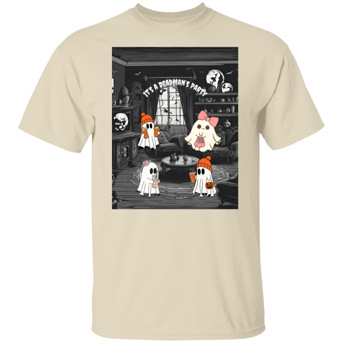 It's A Ghostly Party! - 5.3 oz. T-Shirt