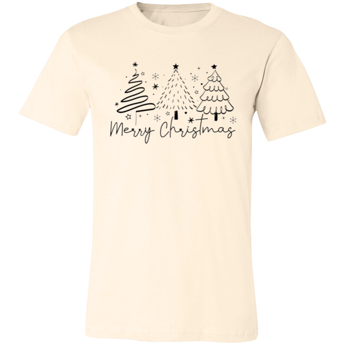 Line Christmas Tree