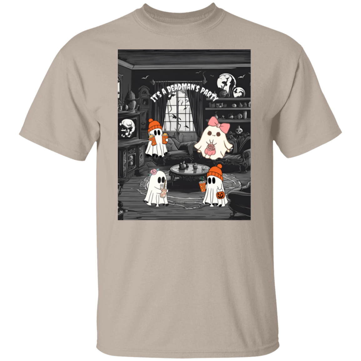 It's A Ghostly Party! - 5.3 oz. T-Shirt