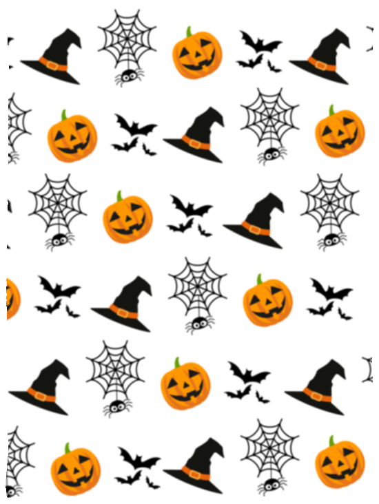 Halloween Pattern Blanket