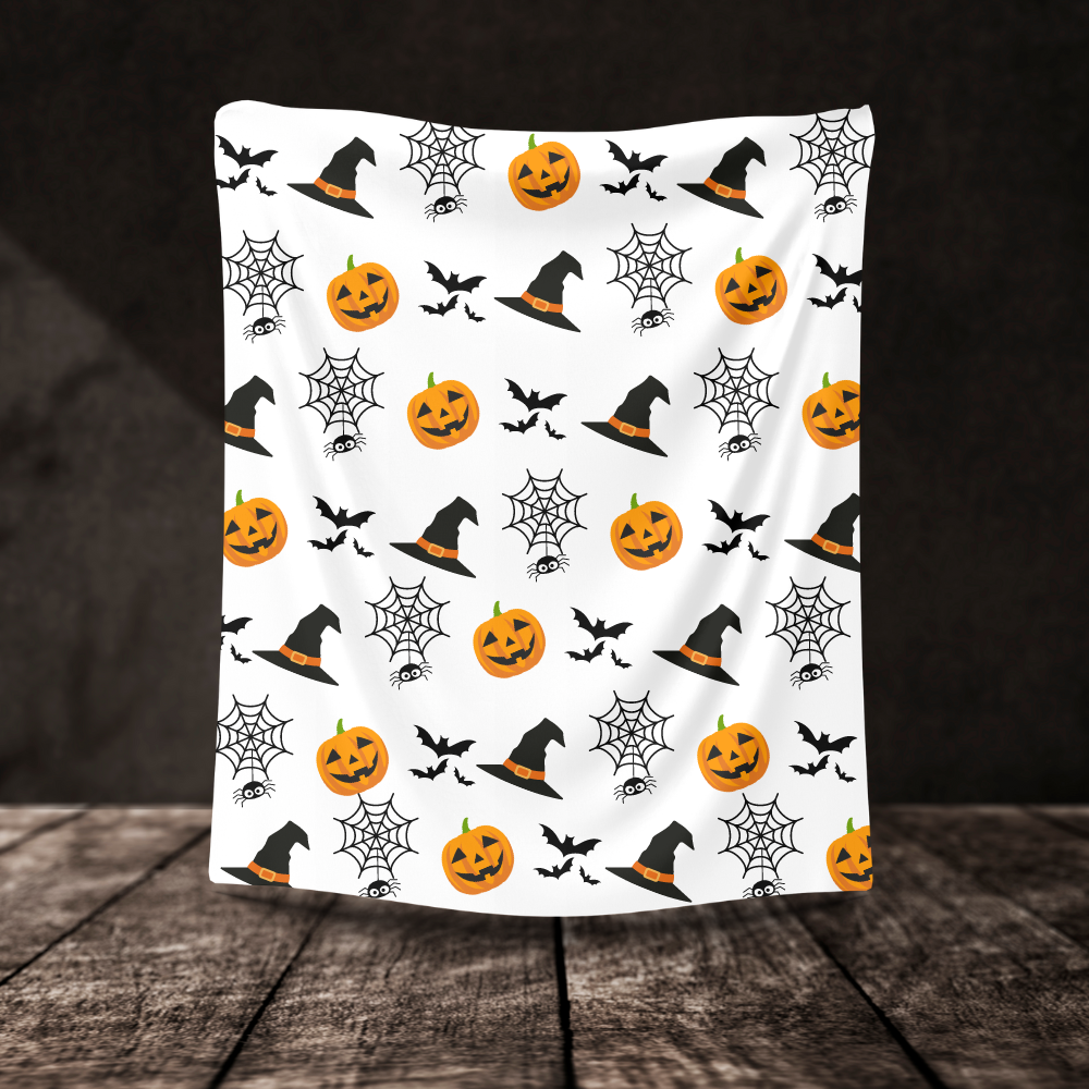 Halloween Pattern Blanket