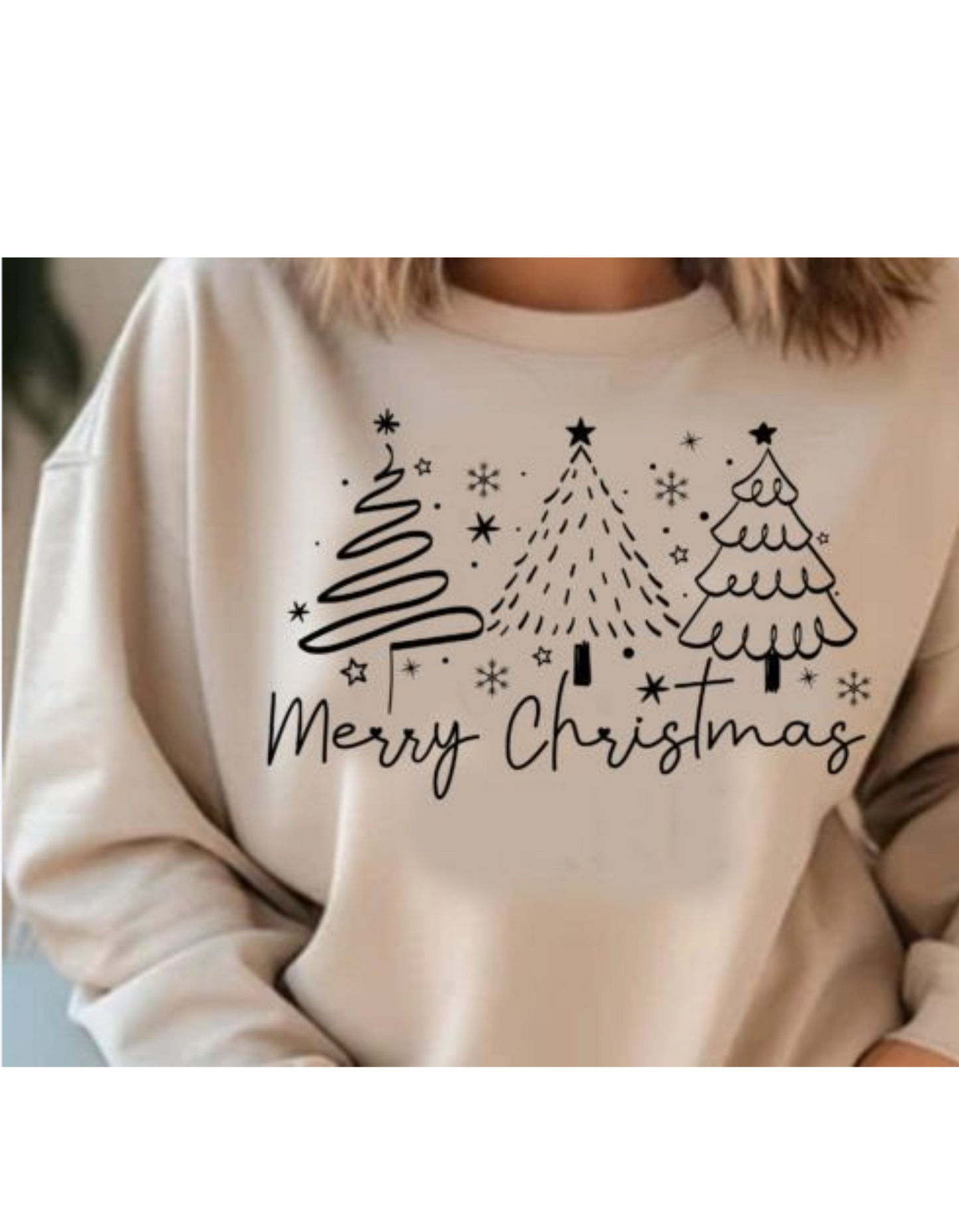 Line Christmas Tree