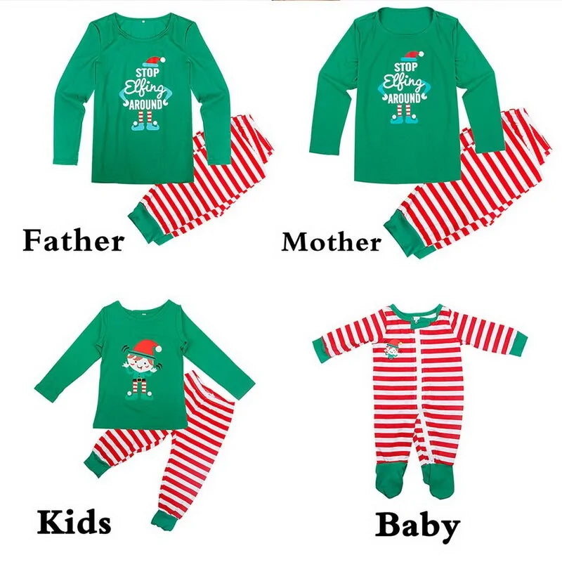 2024 Christmas Family Pajamas Set: Matching Winter Outfits