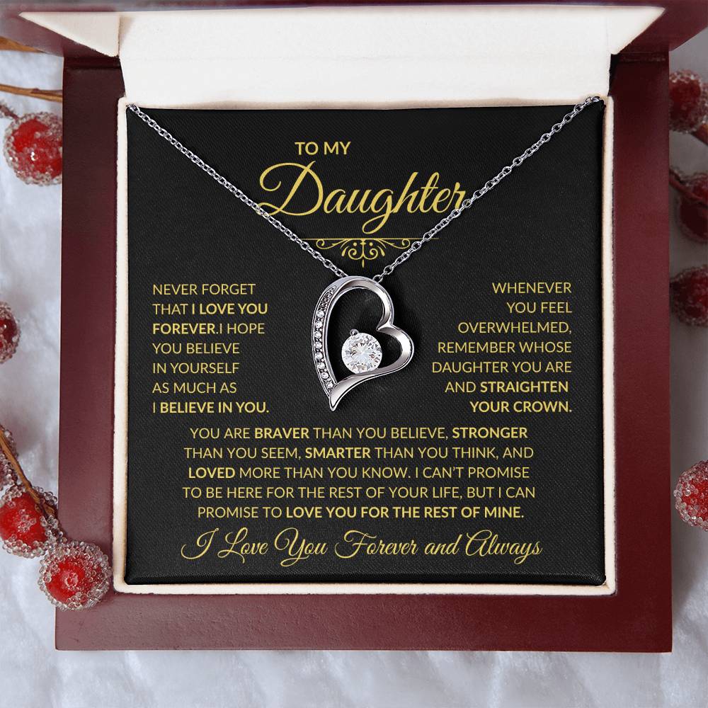 Forever Love Necklace. A Gift She'll Treasure Forever ๐