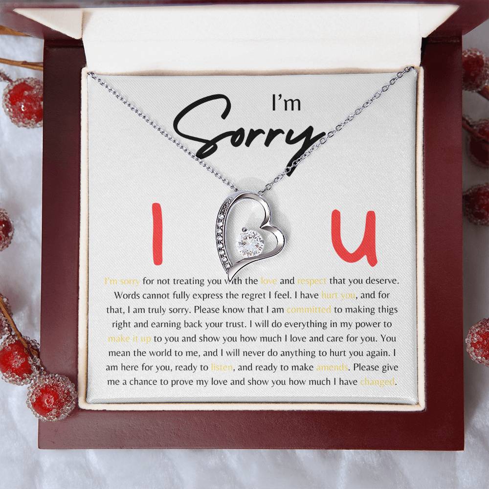 I'm Sorry, I love you