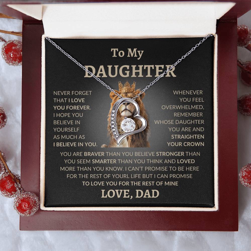 To My Daughter (Lion with a crown)