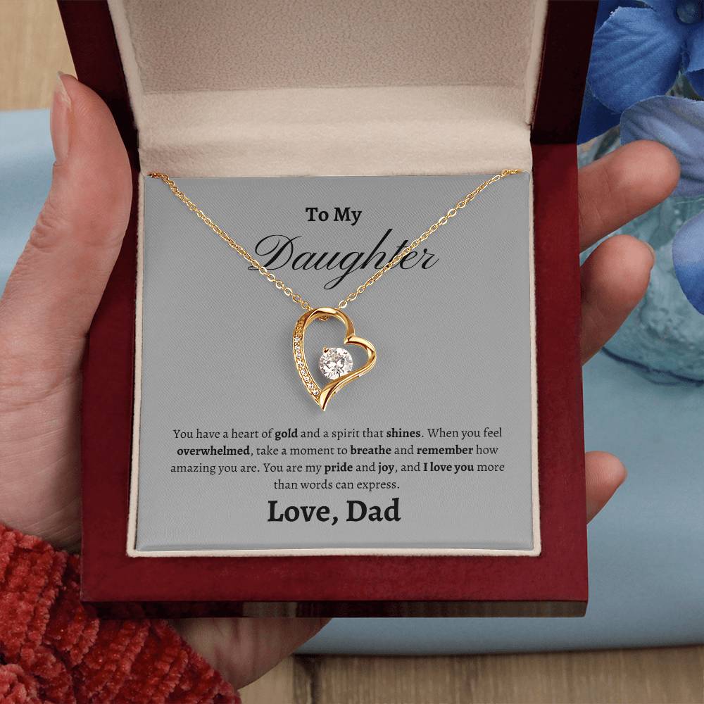 To My Daughter, heart of gold