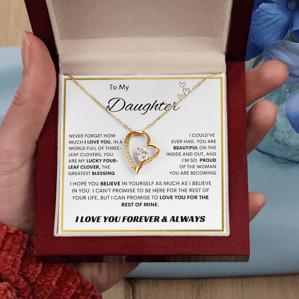 Golden Border To My Daughter