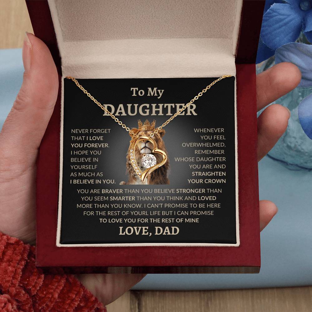 To My Daughter (Lion with a crown)