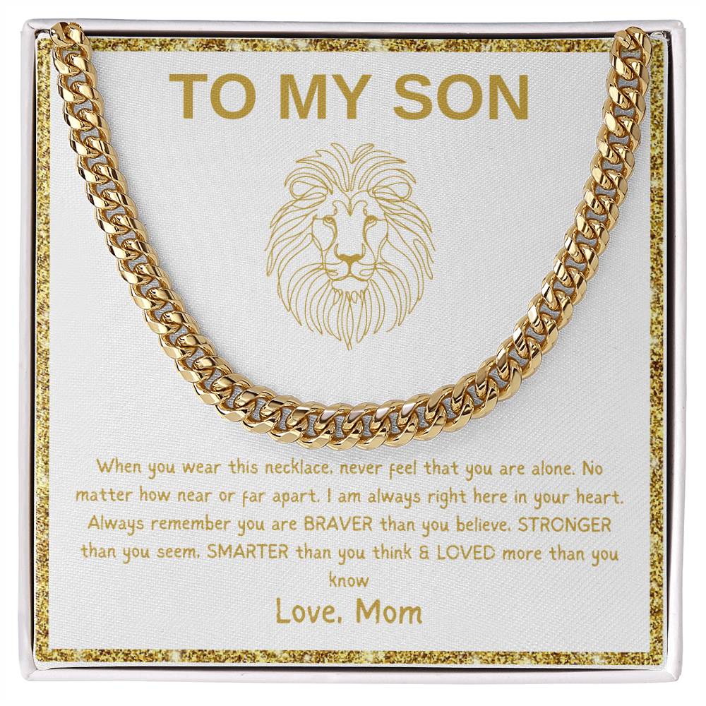 To my son, The Lion