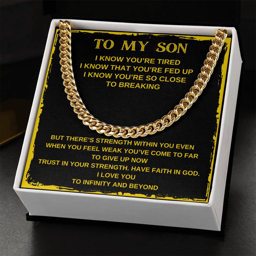 To My Son, There's Strength Within You