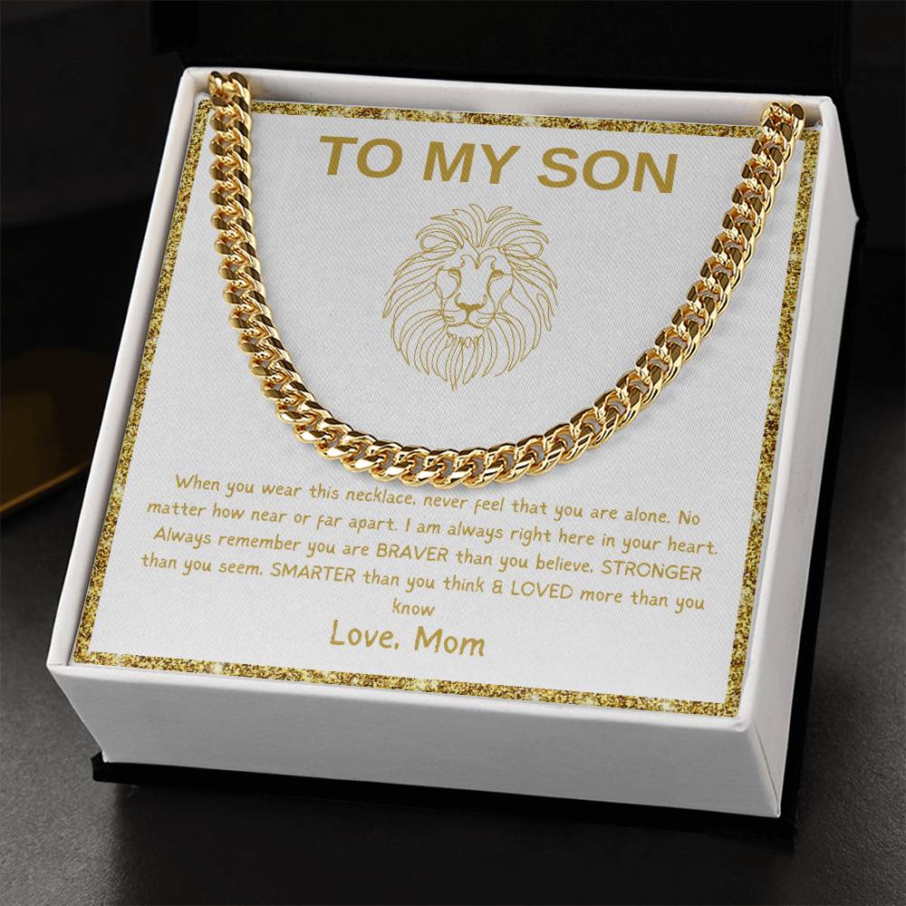 To my son, The Lion