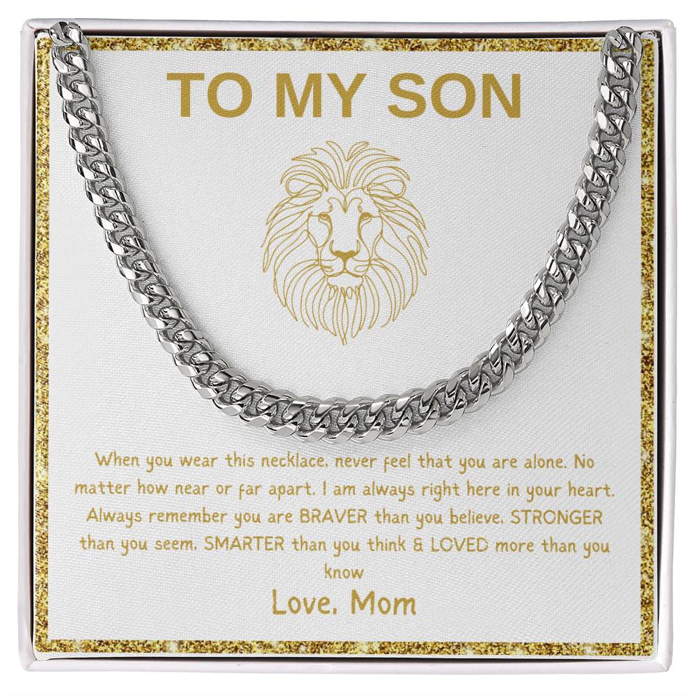 To my son, The Lion