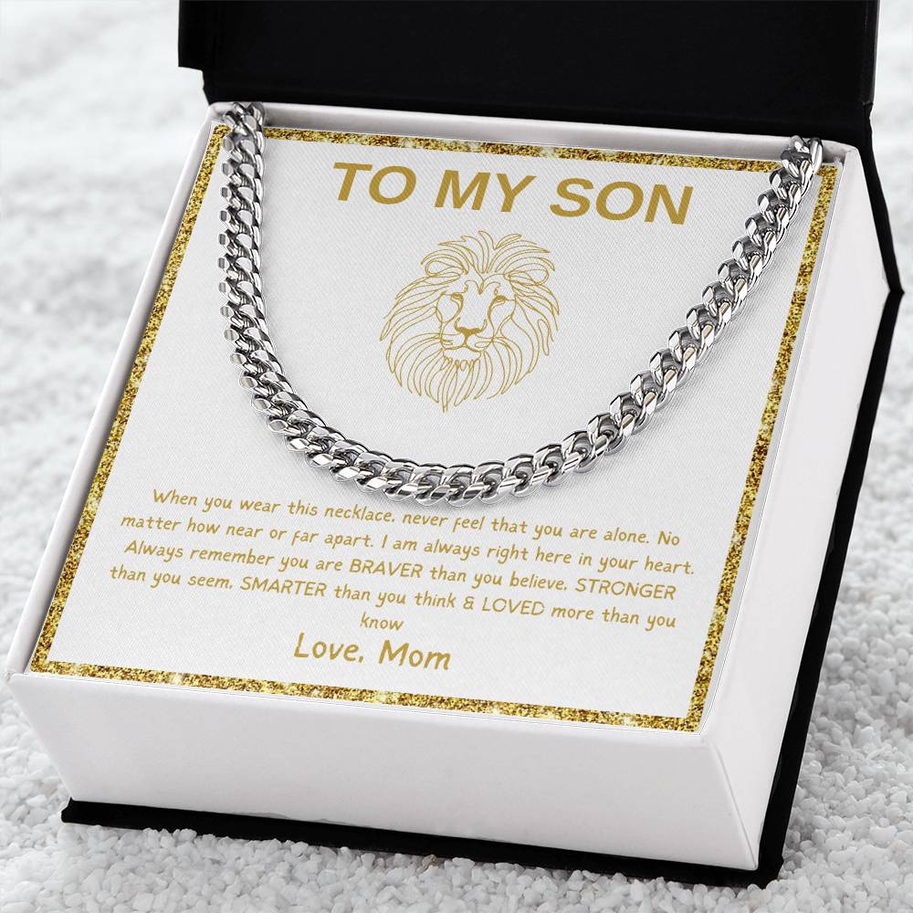 To my son, The Lion