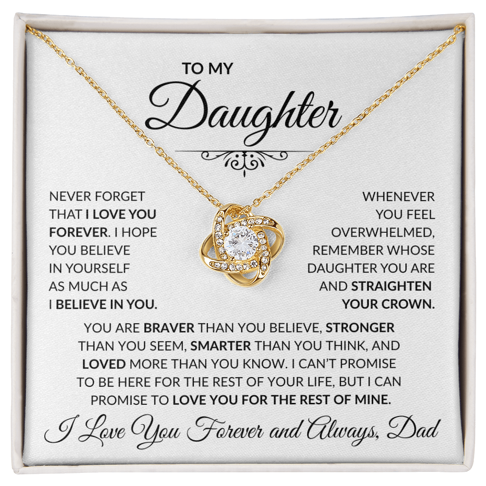 Love Knot Necklace. A Gift She'll Treasure Forever π