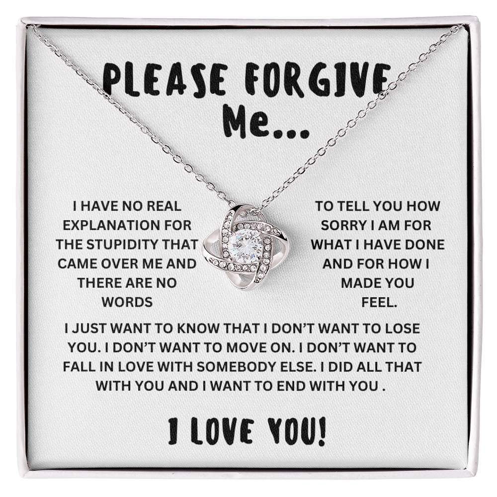 Please Forgive Me...