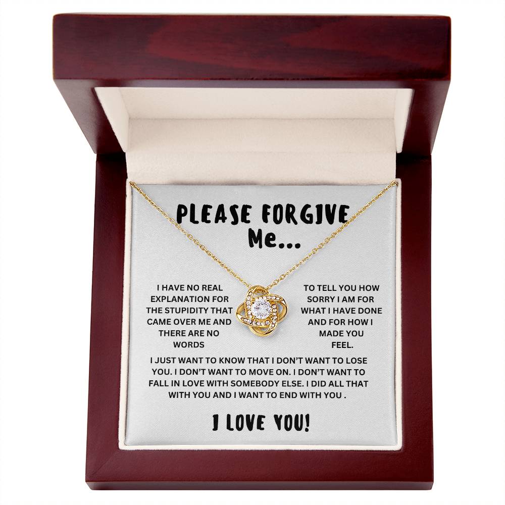Please Forgive Me...