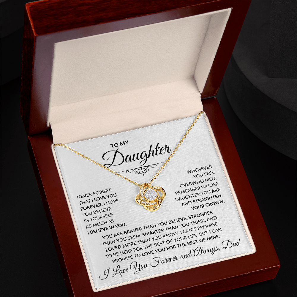 Love Knot Necklace. A Gift She'll Treasure Forever π