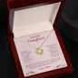 To My Lovely Daughter | Love Knot Necklace