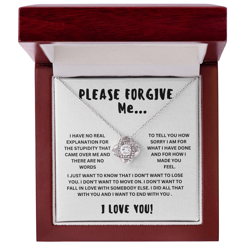 Please Forgive Me...