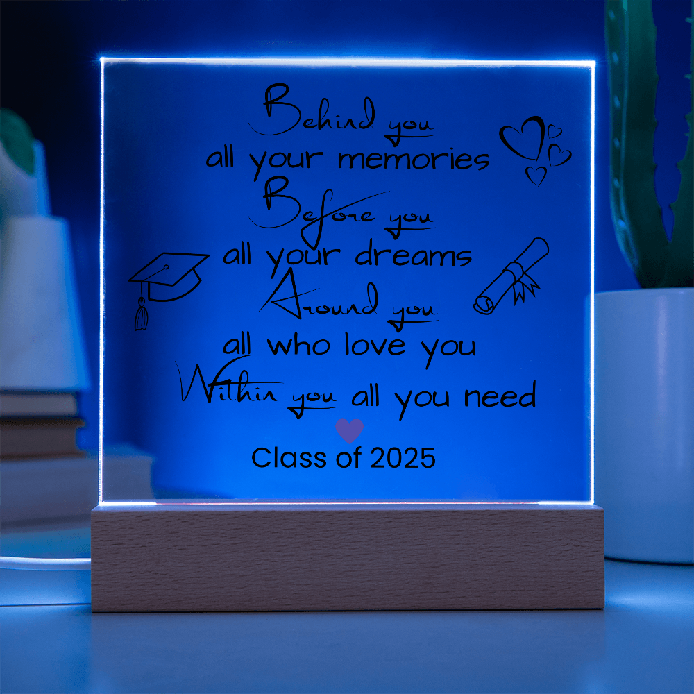 Class of 2025 Graduation Acrylic