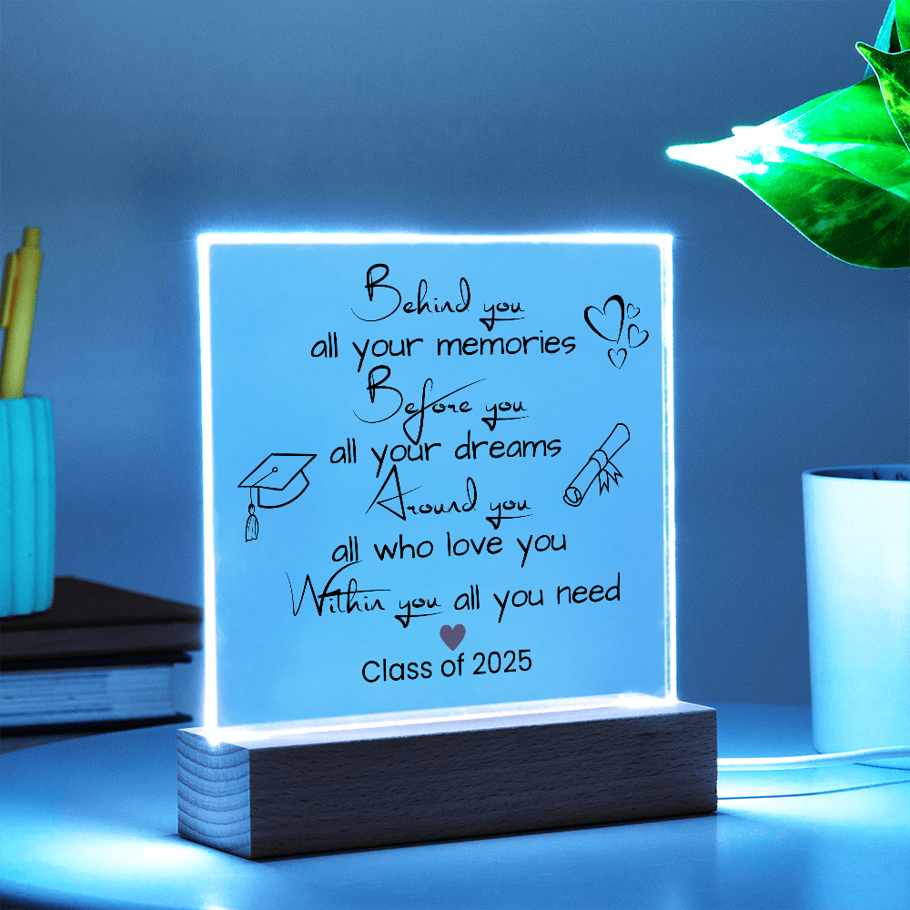 Class of 2025 Graduation Acrylic