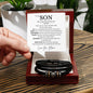To My Son | Men's "Love You Forever" Bracelet
