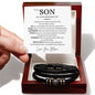 To My Son | Men's "Love You Forever" Bracelet