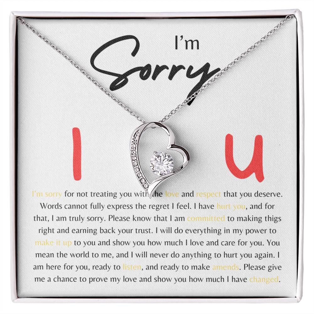 I'm Sorry, I love you