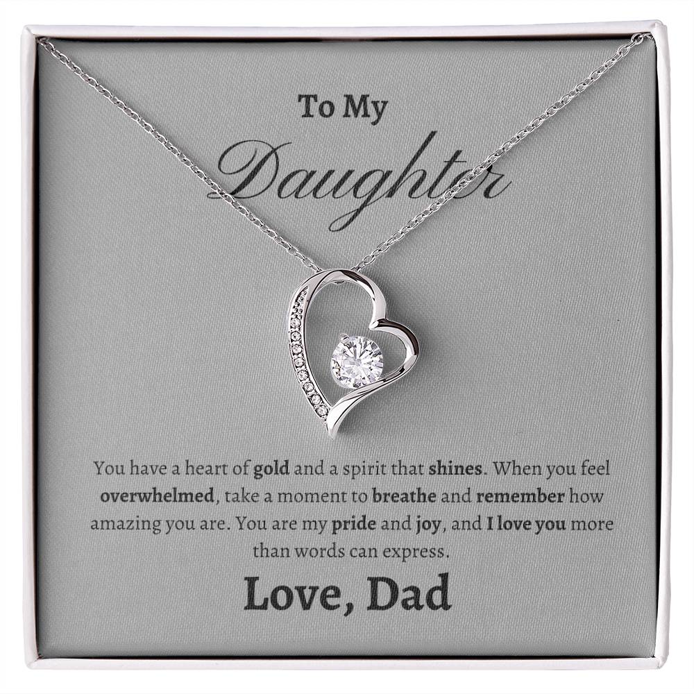 To My Daughter, heart of gold