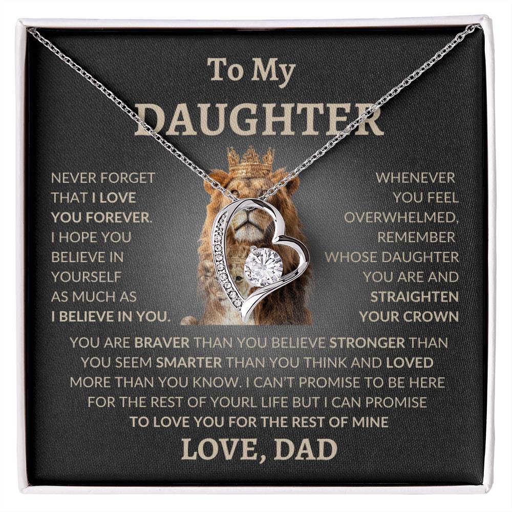 To My Daughter (Lion with a crown)